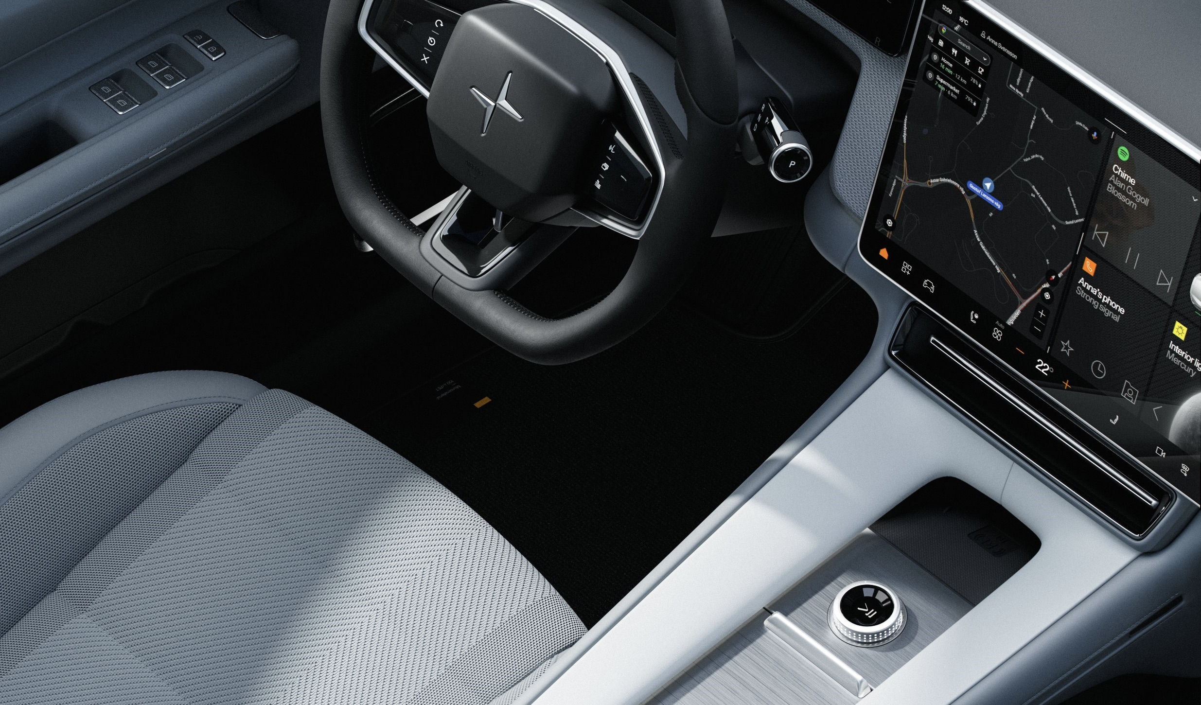 Polestar 4 interior