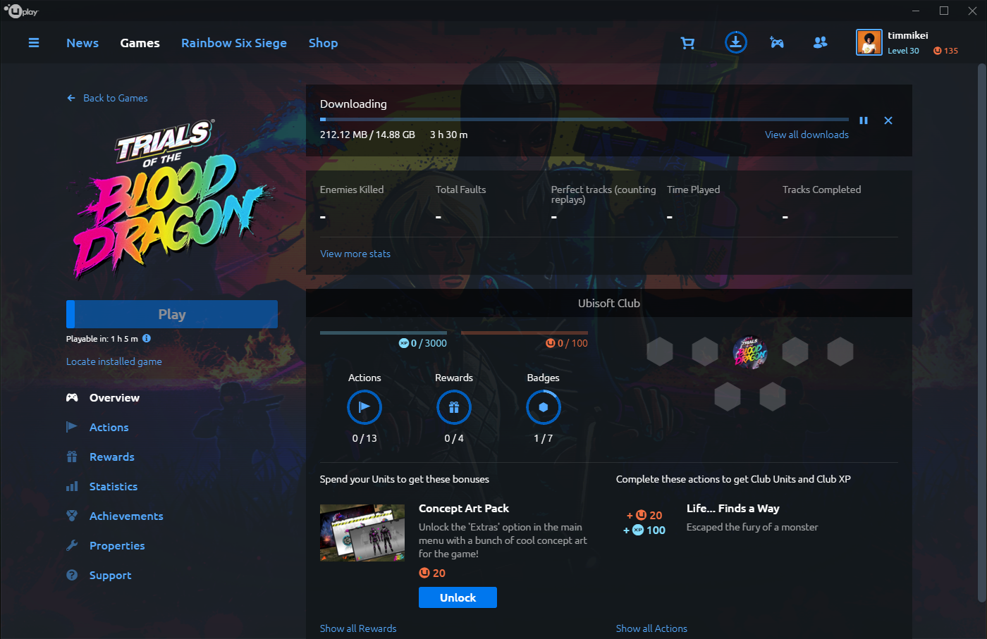 Uplay PC: The Crew game page